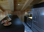 Intérieur vue, cuisine 3D, studio animation Lyon