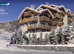 Programme immobilier Haute-Savoie, Perspectives 3D extérieur, Les Chalets du Nant Giraud