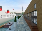 Vue extérieur 3D, Yacht de prestige Paris