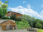 Chalet 3D Guiem extérieur à Megève