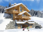 Chalet 3D Onyx extérieur à Courchevel 1850