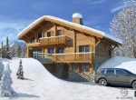 Chalet 3D Rivol extérieur à Combloux