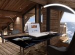 design bureau 3D, chalet 3D La Blanche