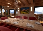 coin repas 3D, chalet La Blanche