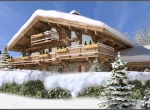 vue d\'extérieur 3D, chalet La Blanche