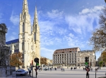 La Porte Romaine vue coté eglise