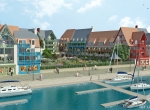 Vue marina Pierre et Vacances : PRESQU\'ILE DE LA TOUQUES, Deauville, Animation 3D Deauville