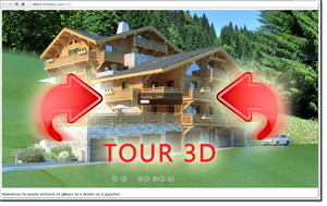 tour 360° altaka chalet 3d morzine